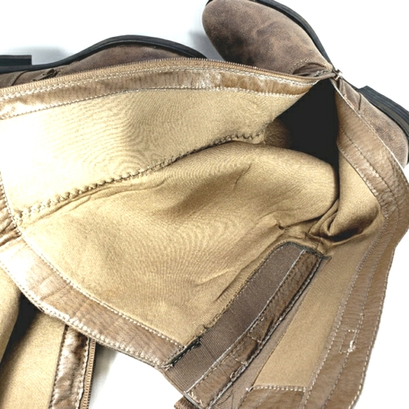 Bare Traps Alyssa Brown Faux Leather Riding Boots. Women's Size 7.5 M - Picture 13 of 15